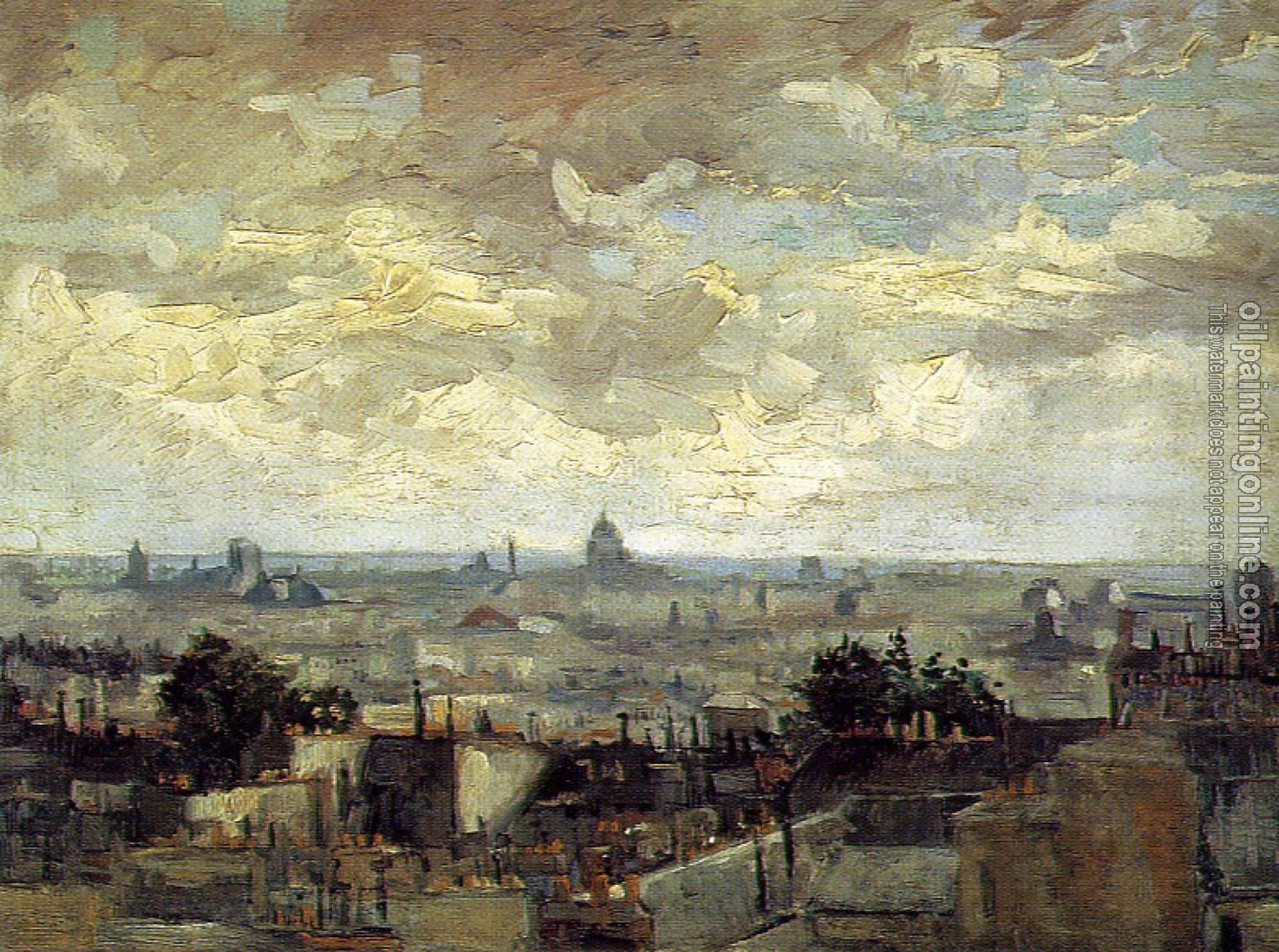 Gogh, Vincent van - The Roofs of Paris